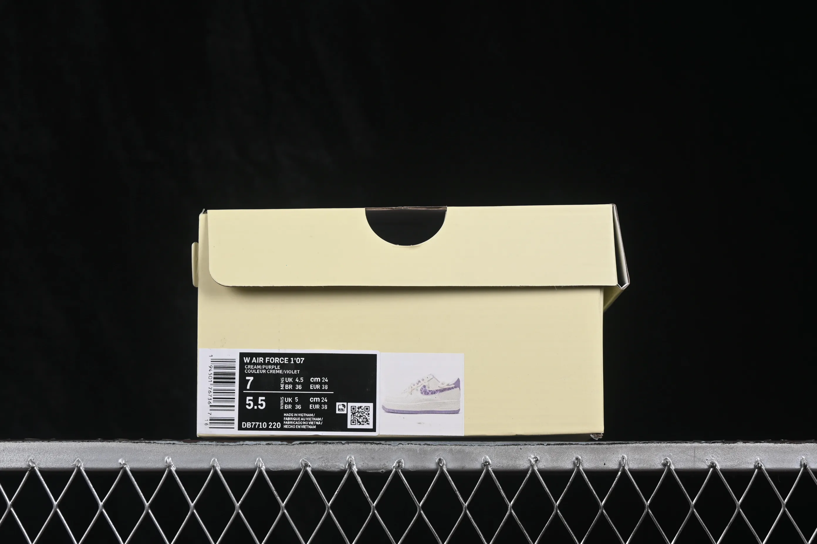 All categories Nk Air Force 1 Air Force series Nk Air Force 1 Low Air Force low-top Nike Air Force 1'07 Low "Taro Leopard" Hand-painted graffiti Taro leopard print Air Force 1 low-top casual sneakers FJ7740-111